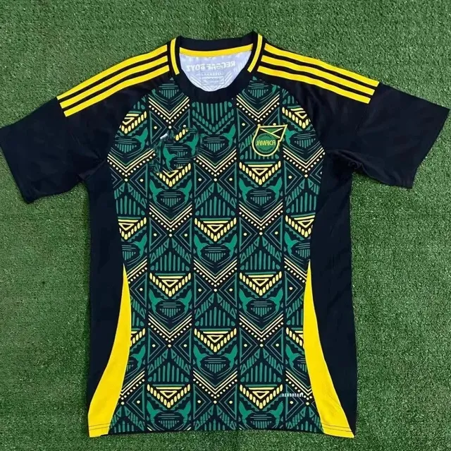 Adidas Jamaica National Team Jersey Geometric Print
