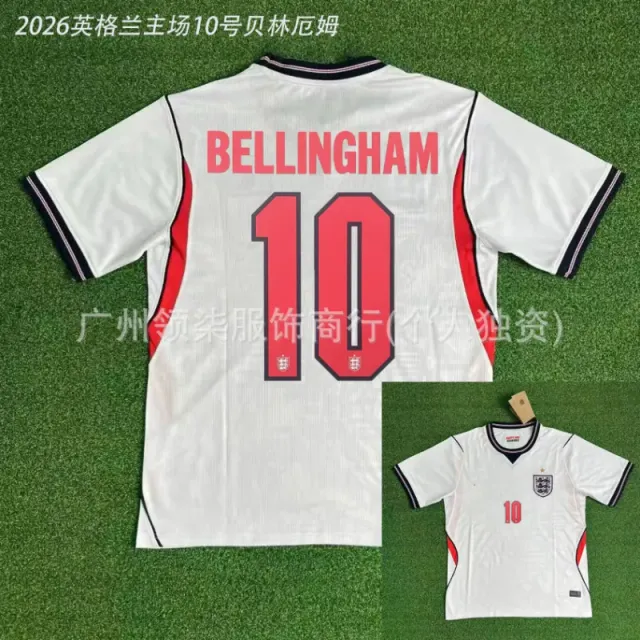 2026 england home jersey #10 bellingham