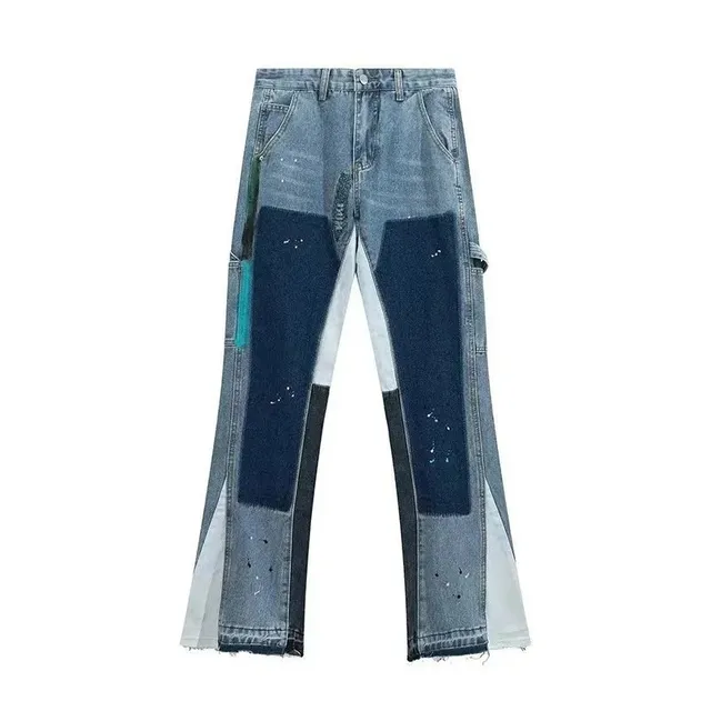 Gallery Dept. Patchwork Jeans Multi-Tone Denim