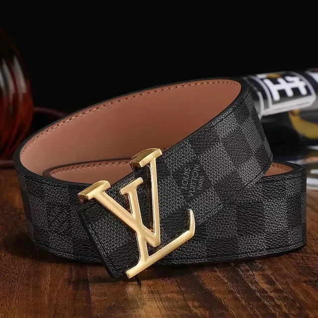 Louis Vuitton LV Belt Damier Graphite