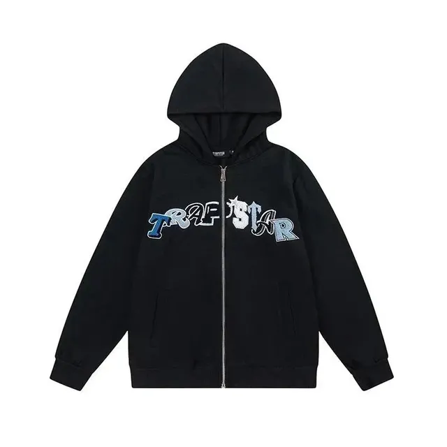 Zip-Up Hoodie TRAPSTAR Logo Embroidered