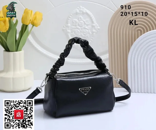 Prada Galleria Ruched Handle