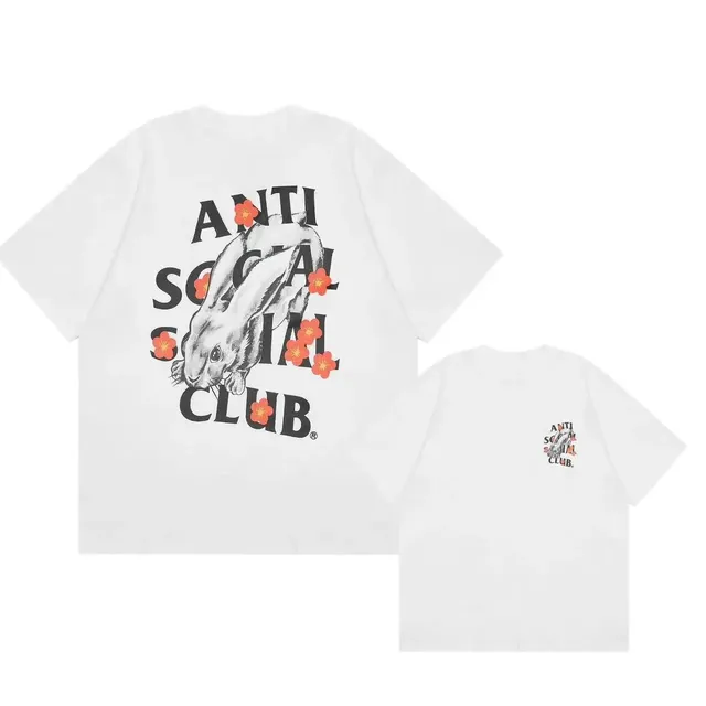 Anti Social Social Club Rabbit Tee Floral Rabbit Print