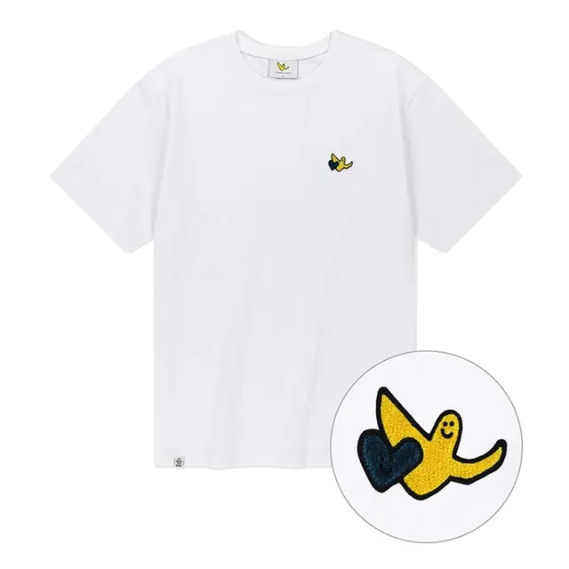 Broken Planet T-Shirt Ghost Heart Embroidery