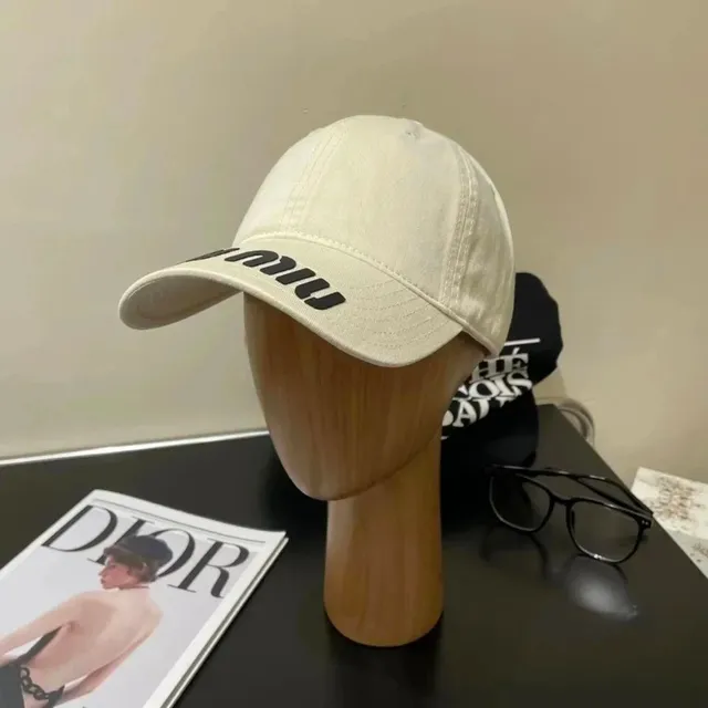 Miu Miu Baseball Cap Logo-Embroidered