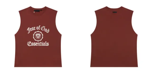 Sleeveless Top Fear of God Essentials Logo