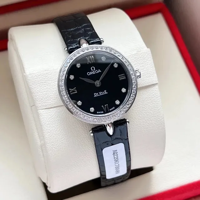 Omega De Ville Diamond Bezel