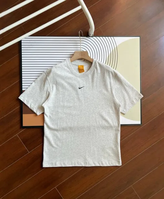 Nike Cotton T-Shirt Heather Grey