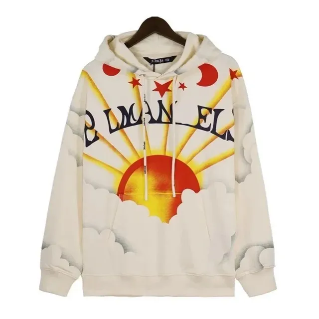 Palm Angels Hoodie Sunrise Print