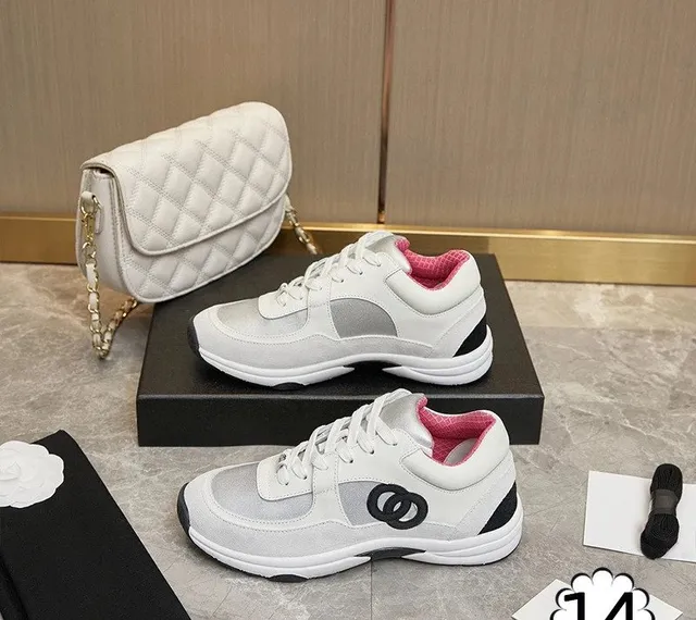 Chanel Sneaker Quilted Logo