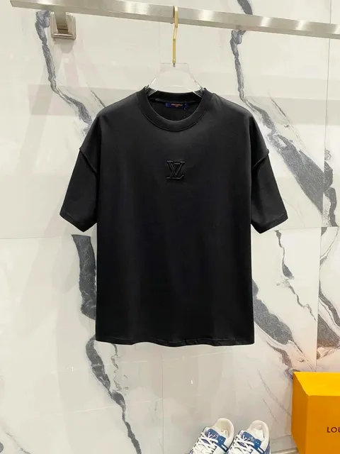 Louis Vuitton LV Logo T-Shirt Embroidered Monogram