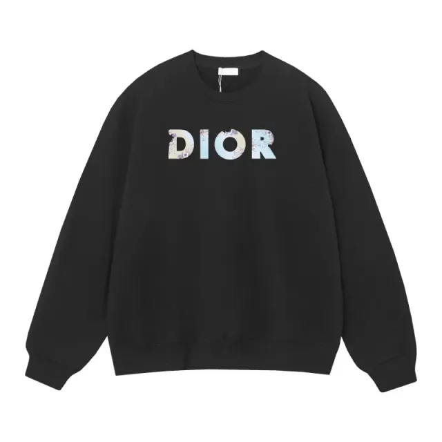 Dior Crewneck Sweatshirt Floral Logo