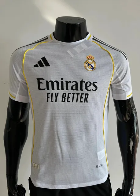 Adidas Real Madrid Home Jersey Emirates Fly Better