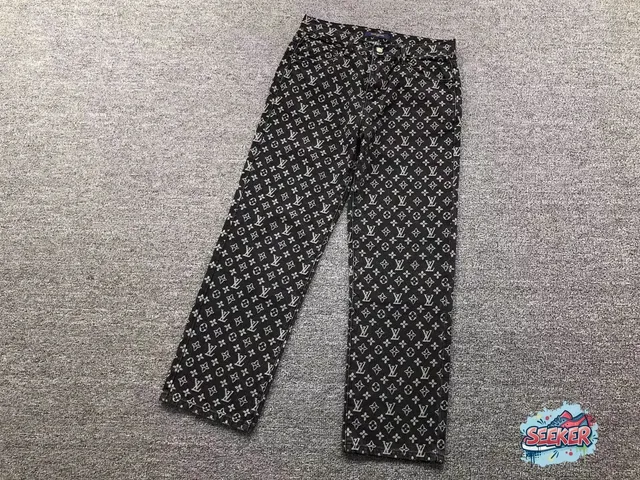 Louis Vuitton Monogram Jeans All-Over LV Print