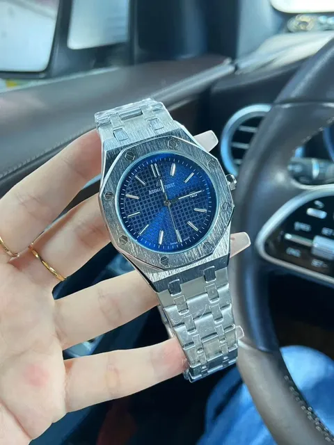 Audemars Piguet Royal Oak Blue Tapisserie Dial