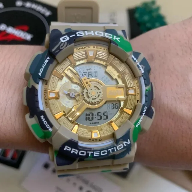 Casio G-Shock GA-110 BAPE Camo