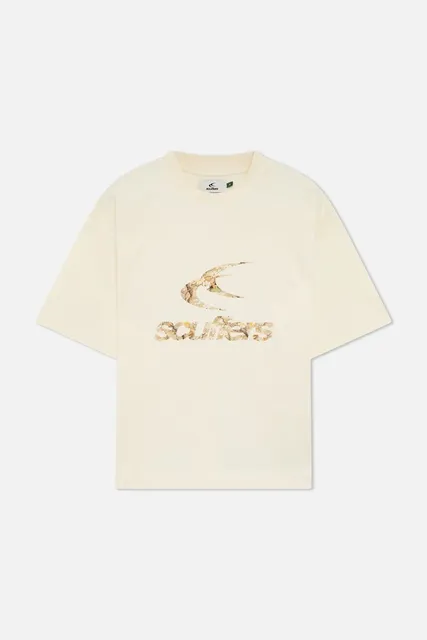 Scuffers Graphic Tee Floral Logo Print