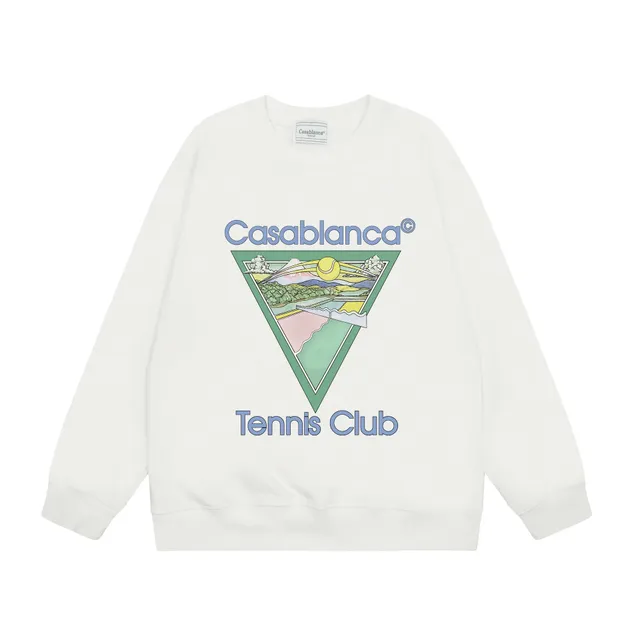 Casablanca Sweatshirt Tennis Club Graphic