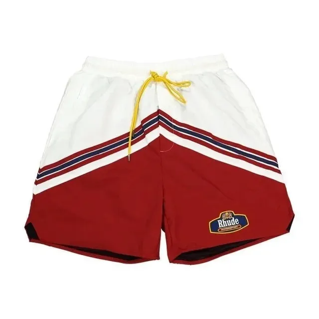 Rhude Track Shorts Racing Stripe