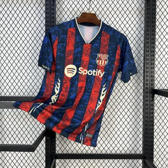 FC Barcelona Home Jersey Spotify Sponsor