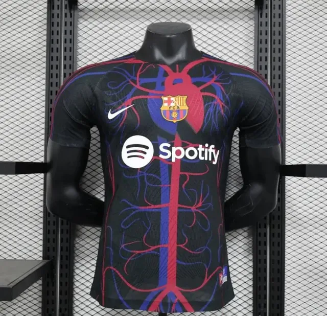 Nike FC Barcelona Home Jersey Anatomical Vascular Print