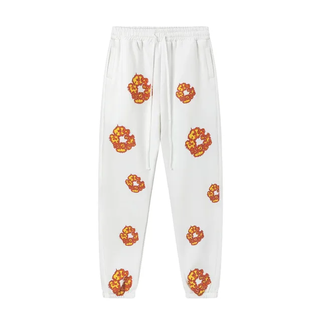 Broken Planet Jogger Flame Print