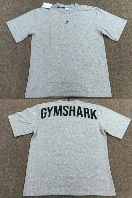 Gymshark Logo T-Shirt Heather Grey