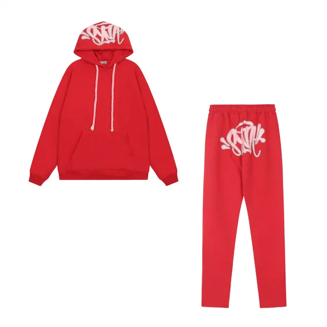 Hoodie and Joggers Set Graffiti Logo