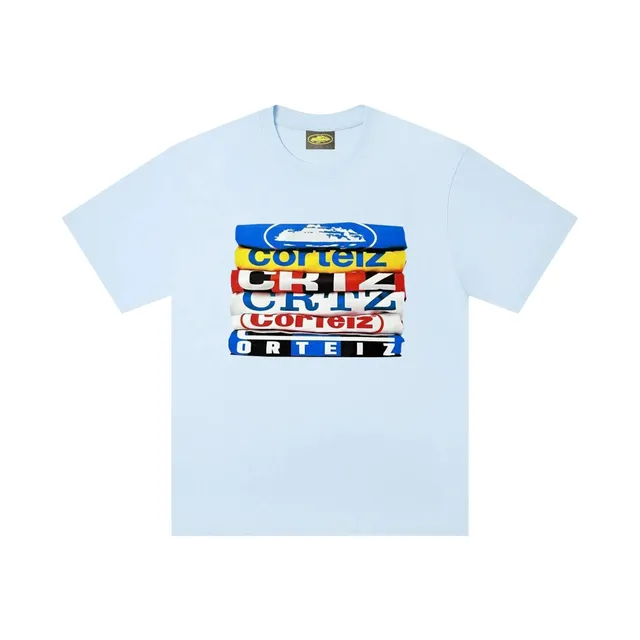 Corteiz Stacked Logo Tee Multi-Color Graphic