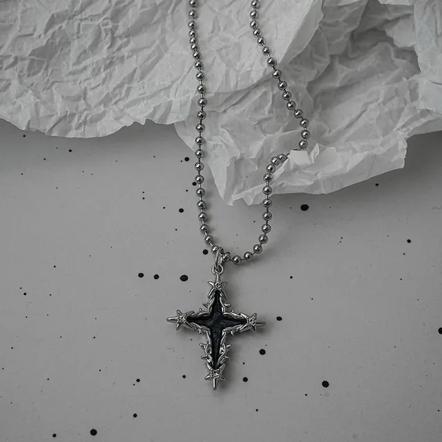 Chrome Hearts Cross Pendant Spiked十字