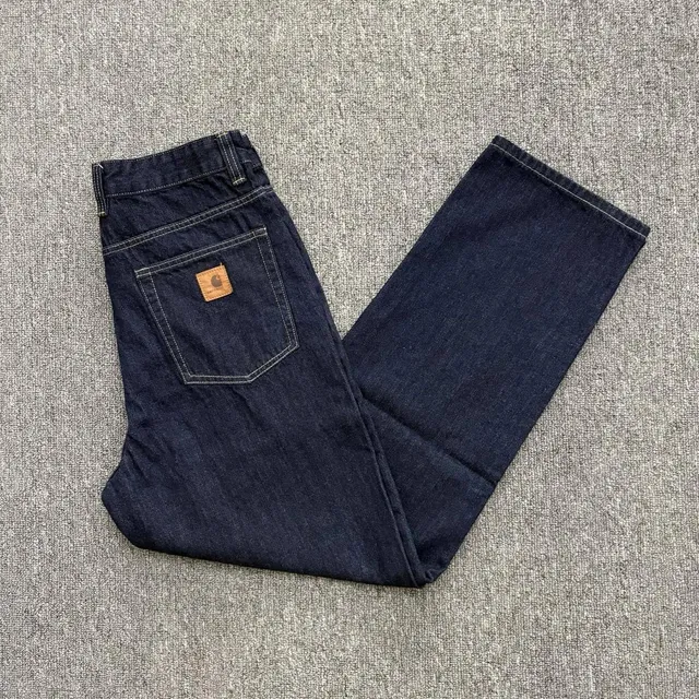 Carhartt Straight Fit Jeans Dark Indigo Selvedge