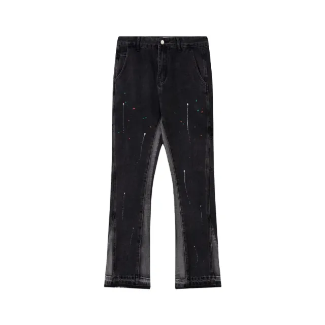 Gallery Dept. Paint Splatter Jeans Distressed Paint Detail