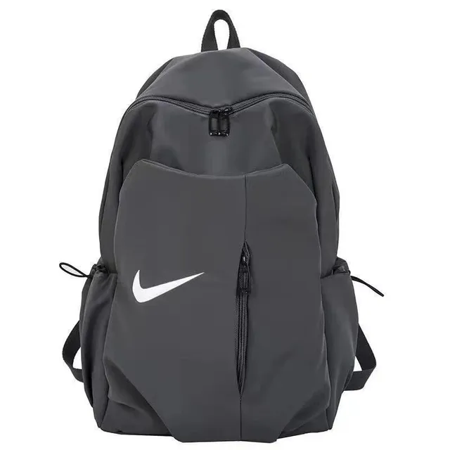 Nike Backpack Swoosh Logo Grey