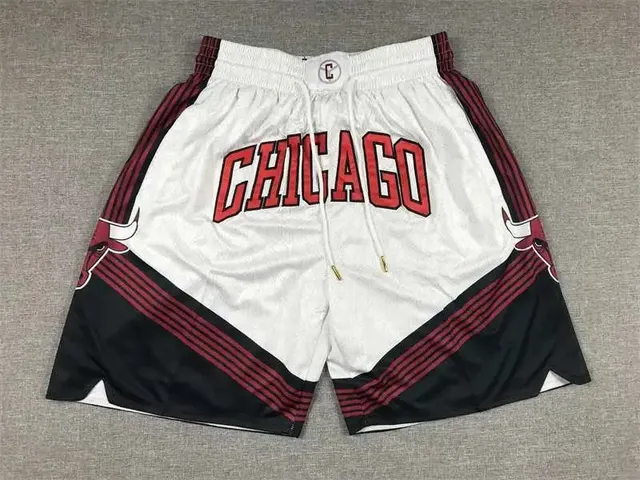 NBA Chicago Bulls Shorts Team Logo Mesh
