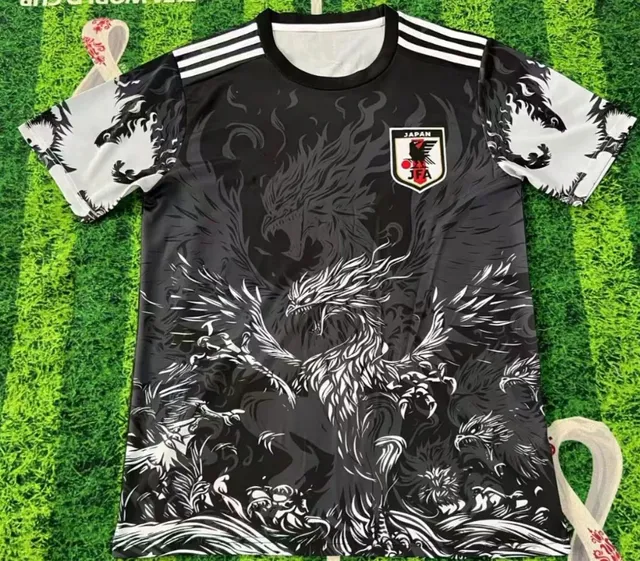 Adidas Japan National Team Jersey Dragon Print