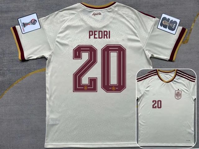 2026西班牙客场PEDRI #20+世界杯章