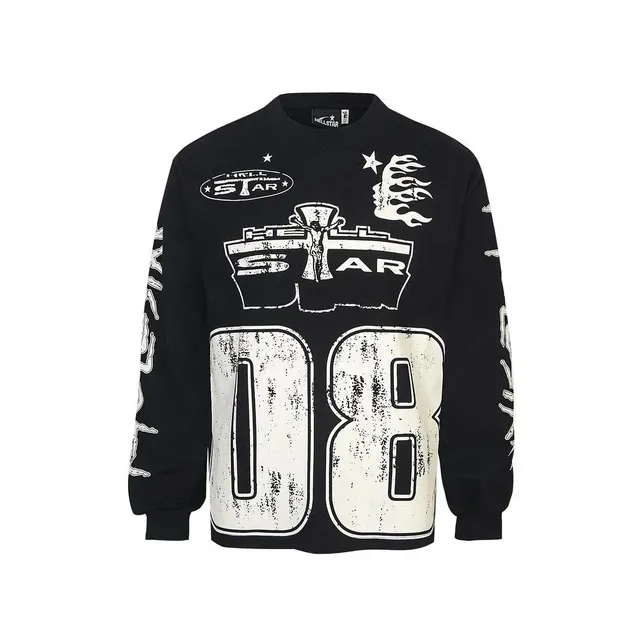 Hellstar Long Sleeve Graphic Tee 08 Trophy Print