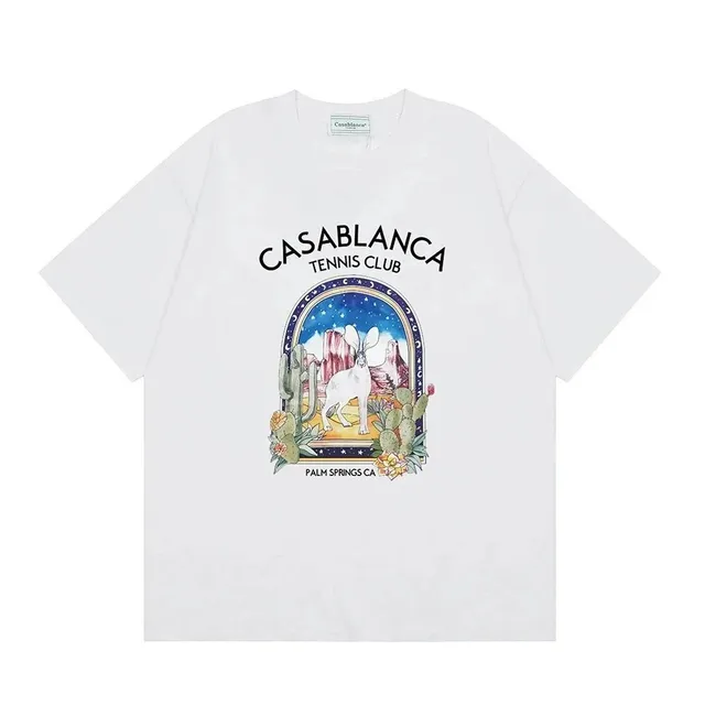 Casablanca Tennis Club Tee Palm Springs Graphic