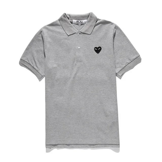 Comme des Garçons Polo Shirt Heart Logo
