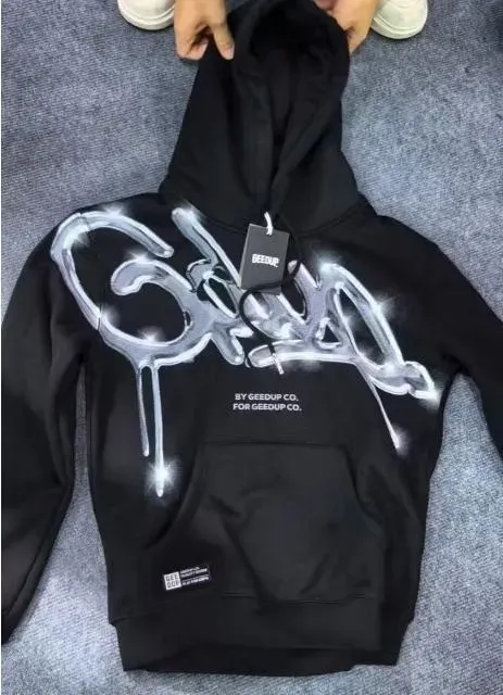 Geedup Co. Hoodie Graffiti Logo