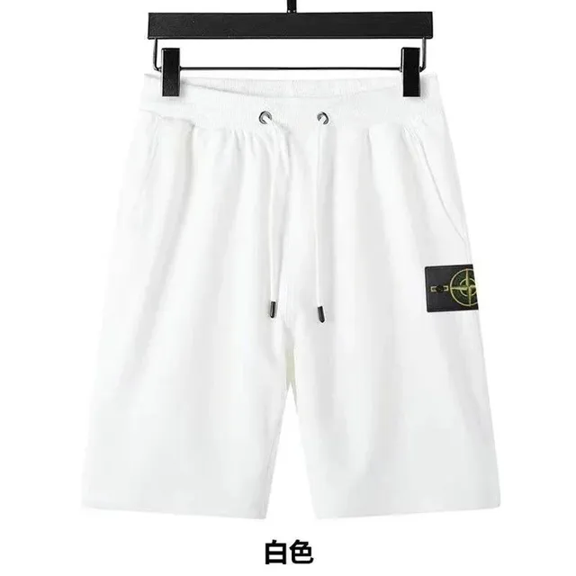 Stone Island Corduroy Shorts Compass Patch