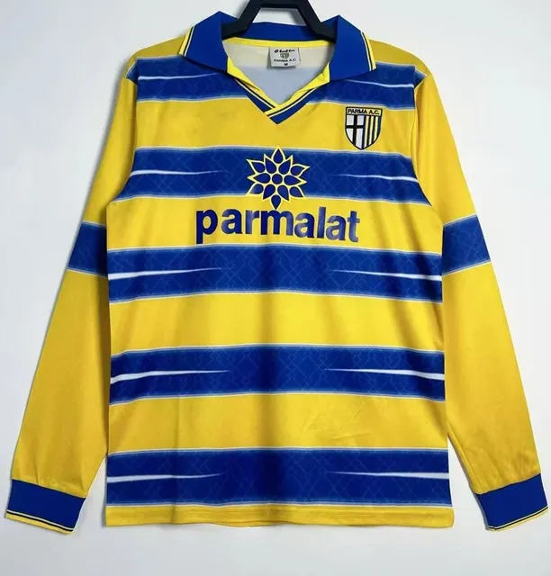 Lotto Parmalat Away Jersey 1990s Striped