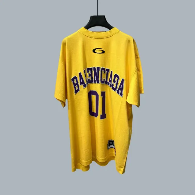 Balenciaga Arch Logo Tee Reverse Script