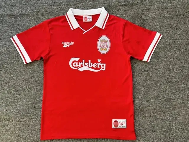 Reebok Liverpool FC Home Jersey Carlsberg Sponsor