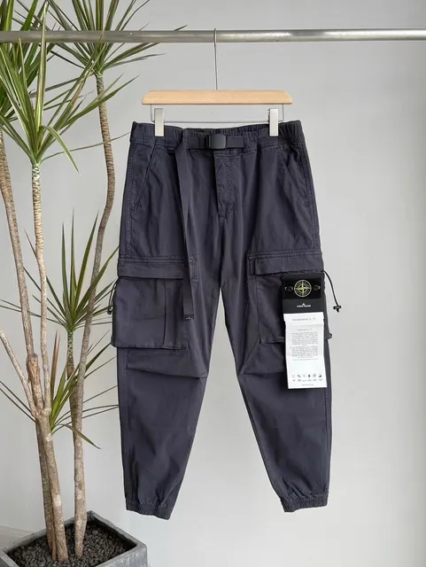 Stone Island Membrana 3L TC Cargo Pants Navy