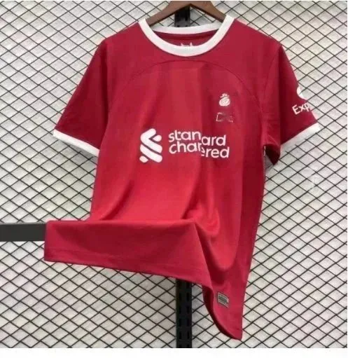 New Balance Liverpool FC Home Jersey Standard Chartered Sponsor