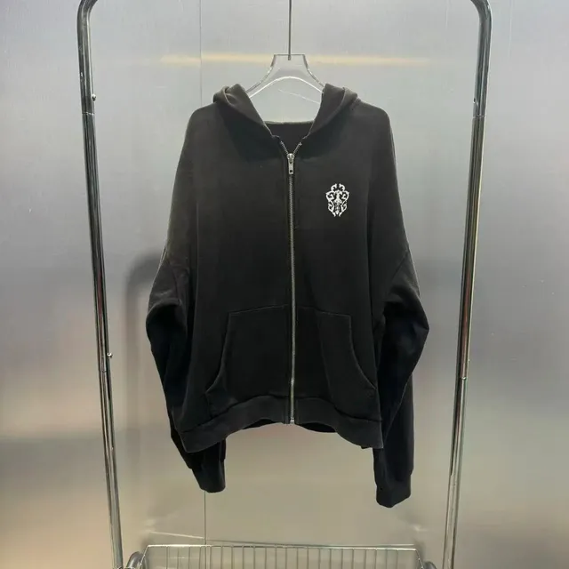 Zip-Up Hoodie Chrome Hearts Logo