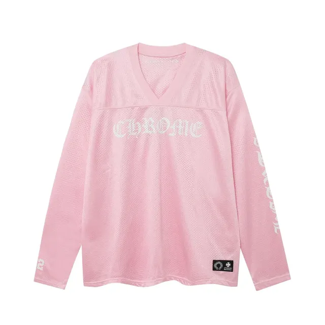Chrome Hearts Mesh Jersey Top Chrome Logo