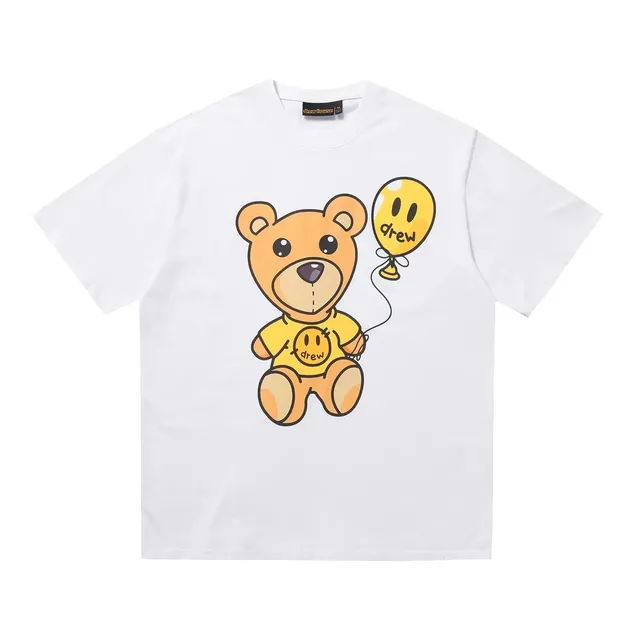 Drew House Teddy Bear Tee Yellow Balloon Graphic