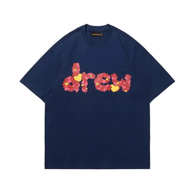 Drew House Logo Tee Hearts Print